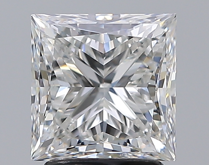 2.5 Carat Princess Cut Natural Diamond