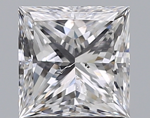 1.5 Carat Princess Cut Natural Diamond