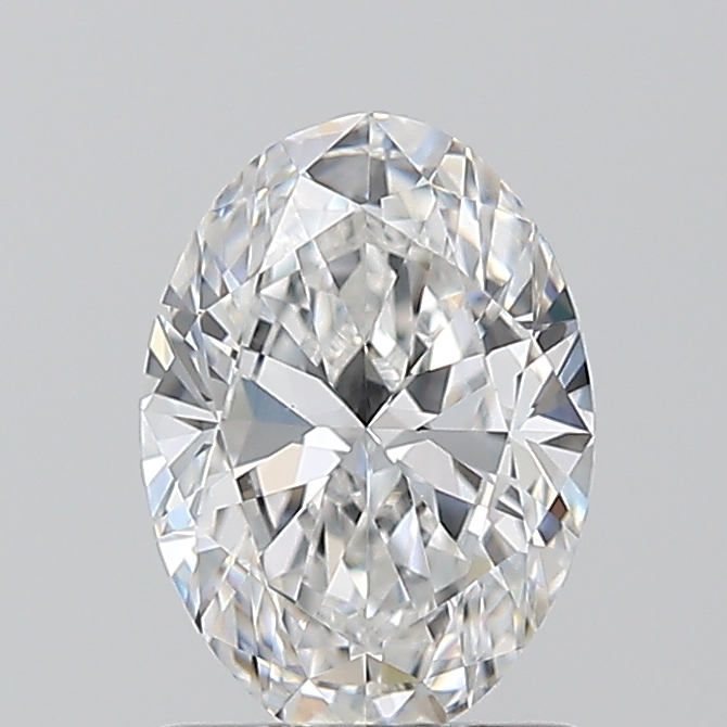 1 Carat Oval Cut Natural Diamond
