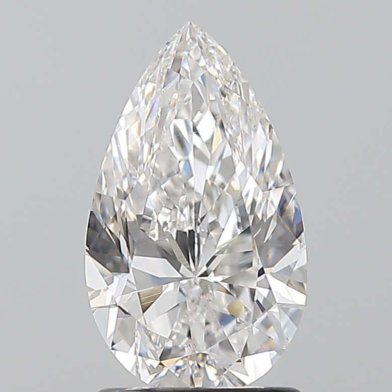 1.5 Carat Pear Cut Natural Diamond