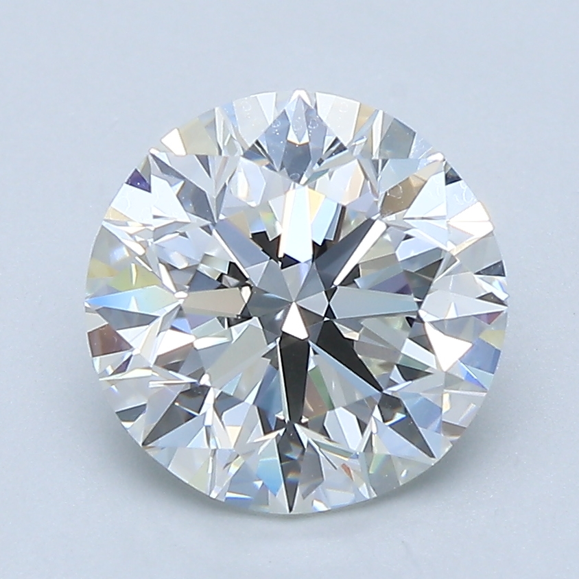 2.5 Carat Round Cut Natural Diamond