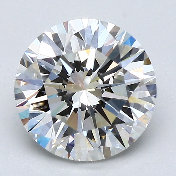 2.01 Carat Round Cut Natural Diamond