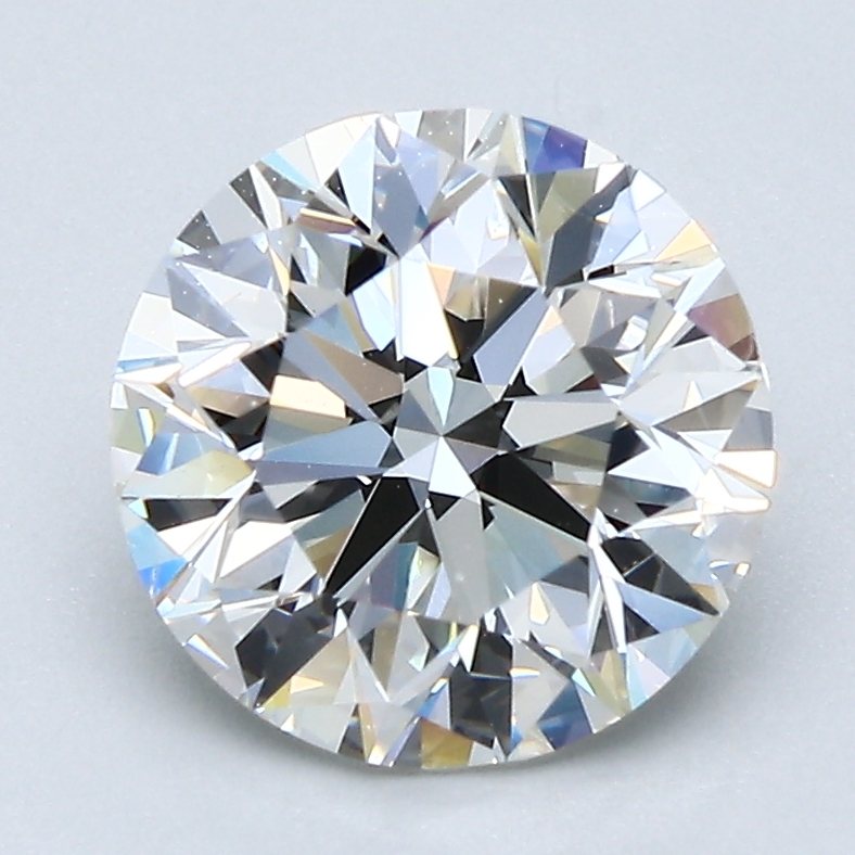 2.5 Carat Round Cut Natural Diamond