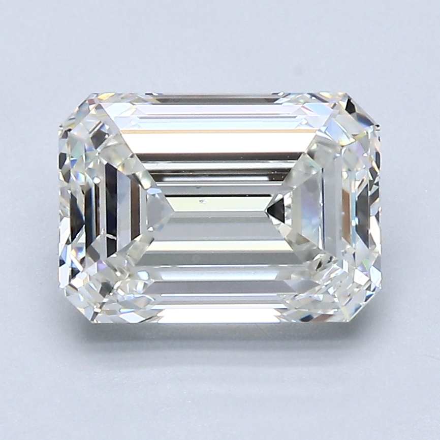 2.5 Carat Emerald Cut Natural Diamond