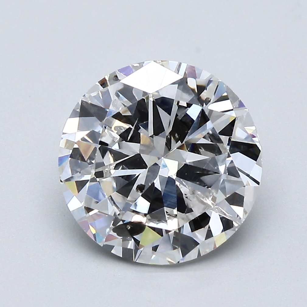 2.95 Carat Round Cut Natural Diamond