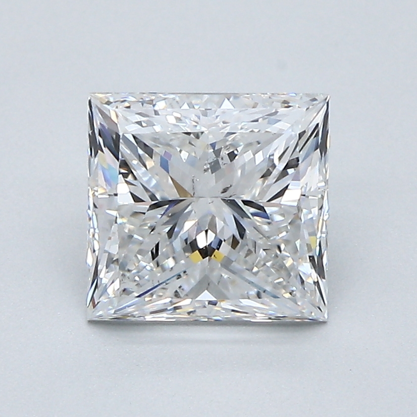 2 Carat Princess Cut Natural Diamond