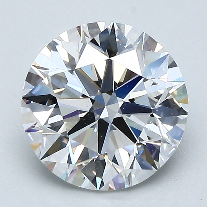 2.01 Carat Round Cut Natural Diamond