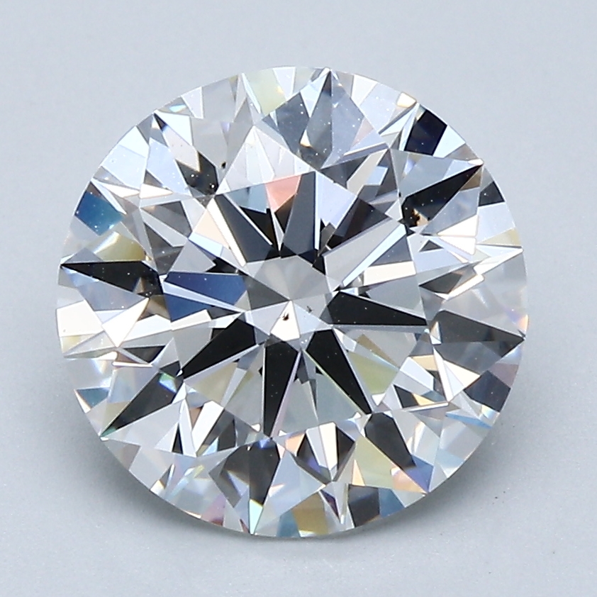 3.01 Carat Round Cut Natural Diamond