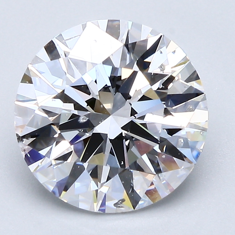 3.01 Carat Round Cut Natural Diamond