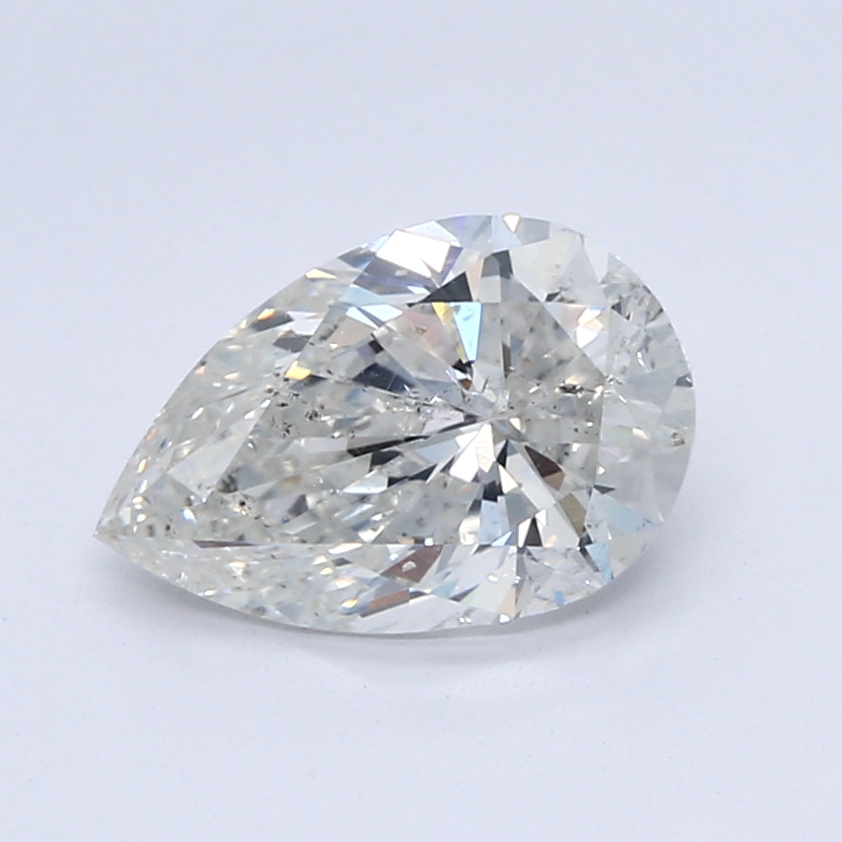 1.7 Carat Pear Cut Natural Diamond