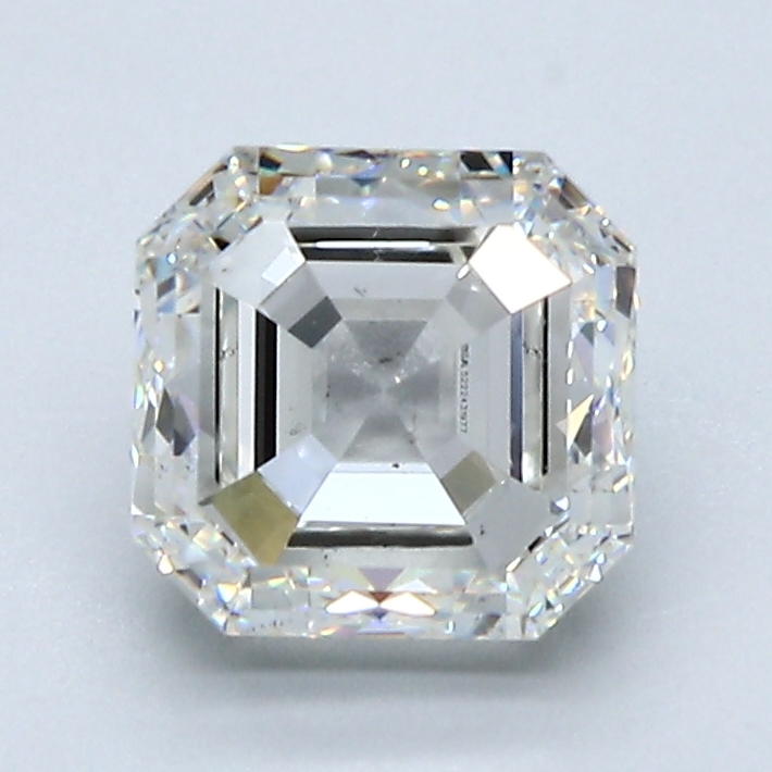 2.01 Carat Asscher Cut Natural Diamond