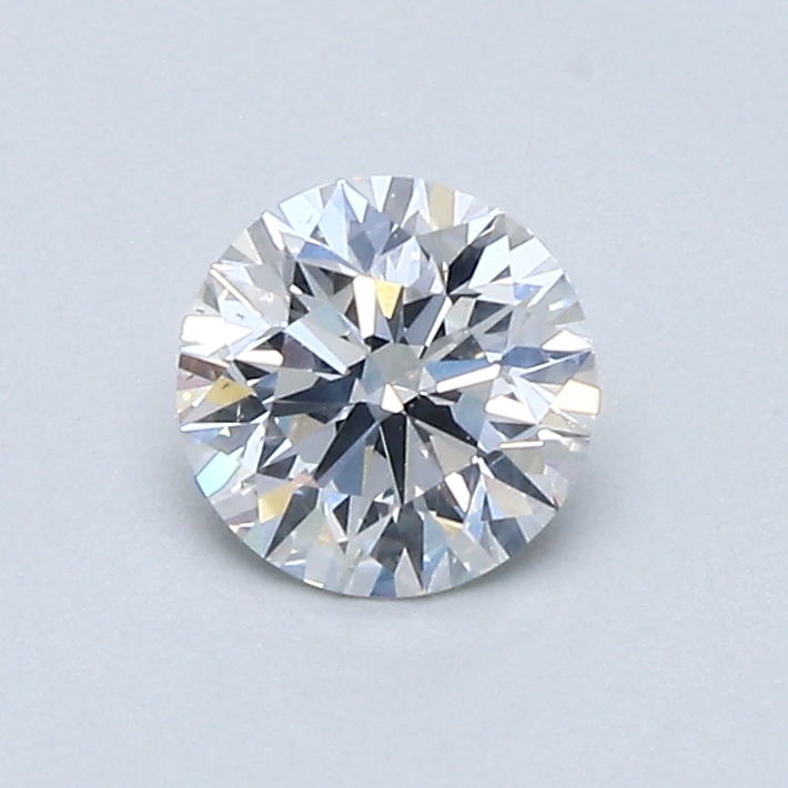 0.59 Carat Round Cut Natural Diamond