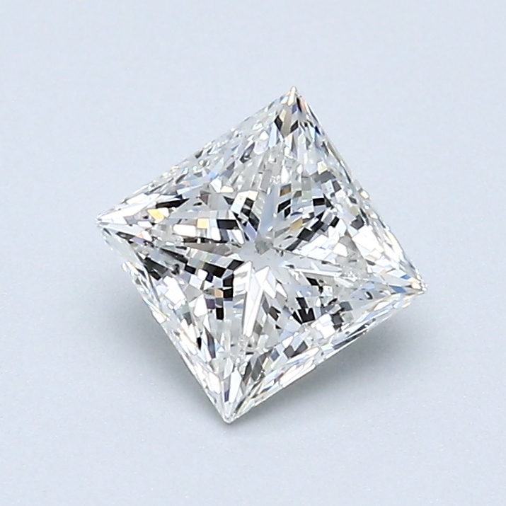 0.8 Carat Princess Cut Natural Diamond