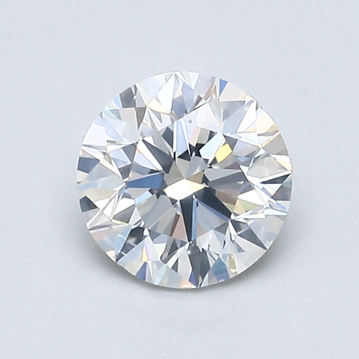 0.9 Carat Round Cut Natural Diamond