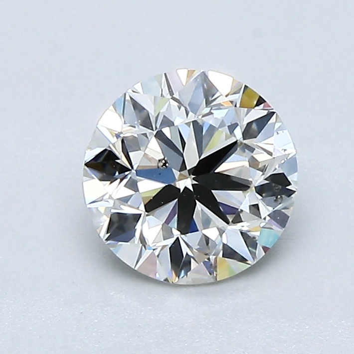 0.9 Carat Round Cut Natural Diamond