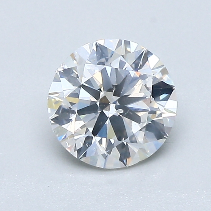 0.9 Carat Round Cut Natural Diamond