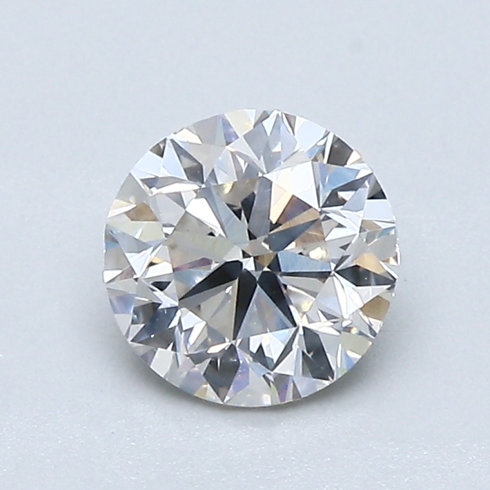 0.9 Carat Round Cut Natural Diamond