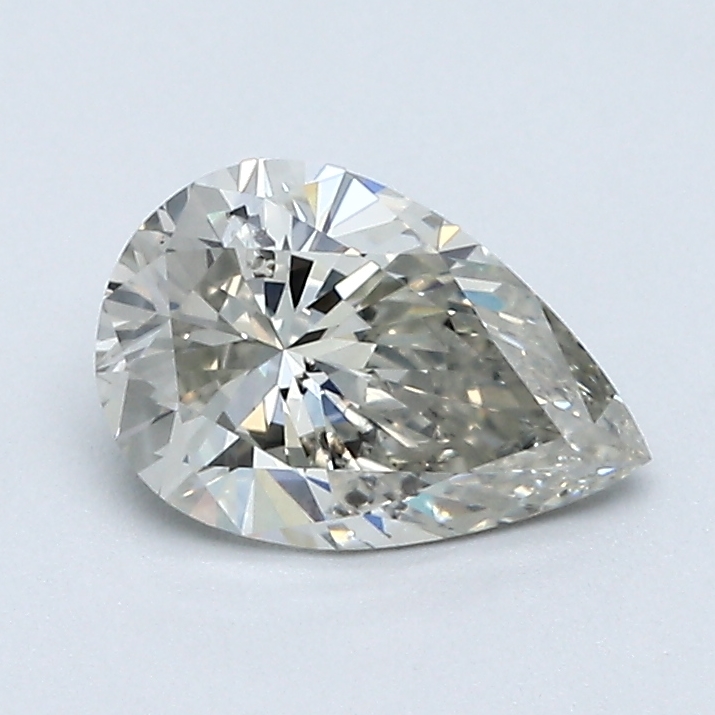 0.81 Carat Pear Cut Natural Diamond