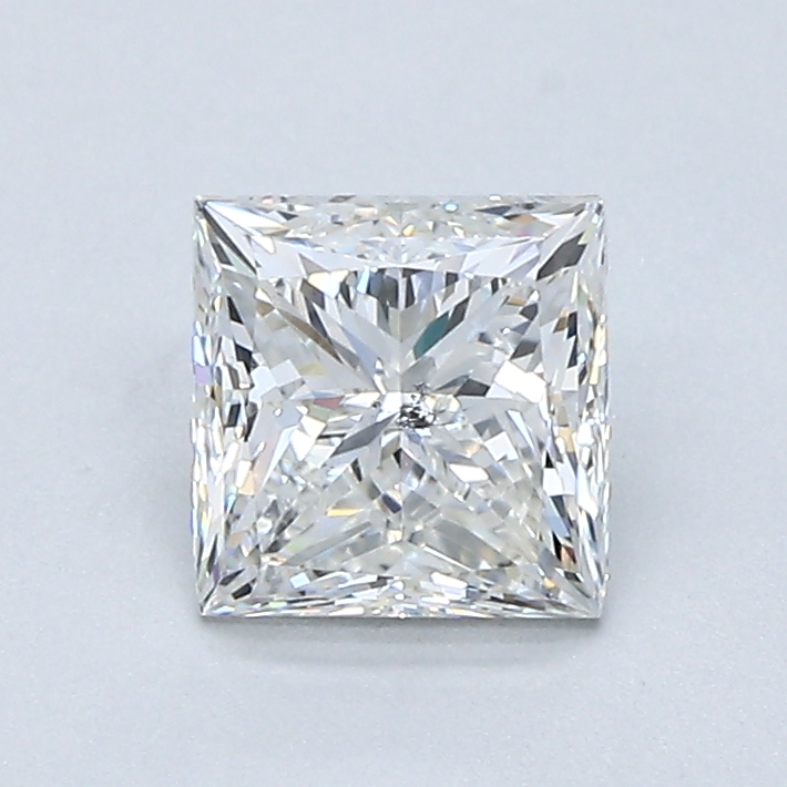 1 Carat Princess Cut Natural Diamond