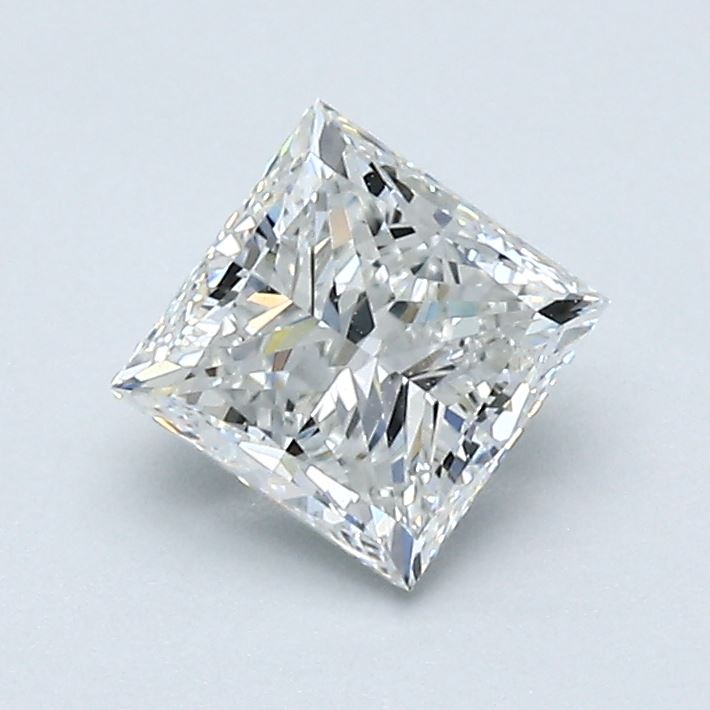 0.96 Carat Princess Cut Natural Diamond