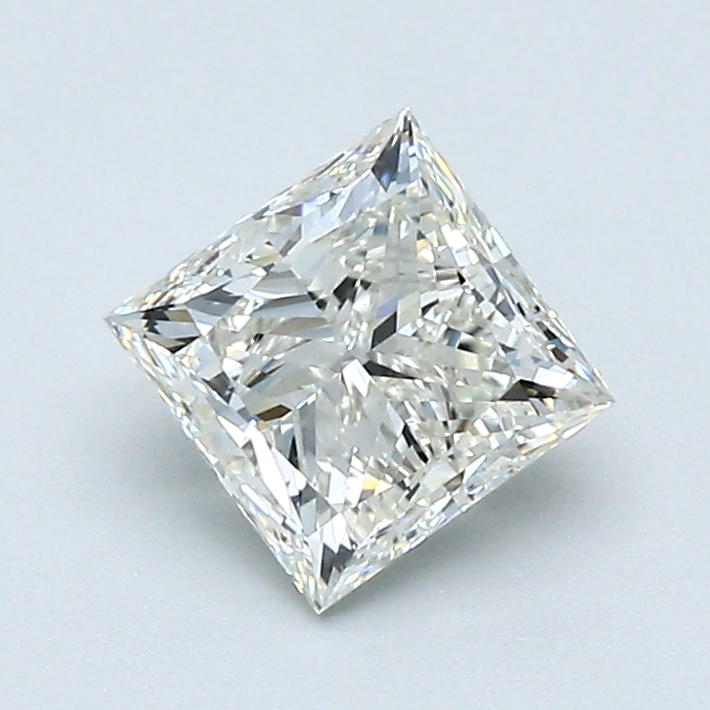 1 Carat Princess Cut Natural Diamond