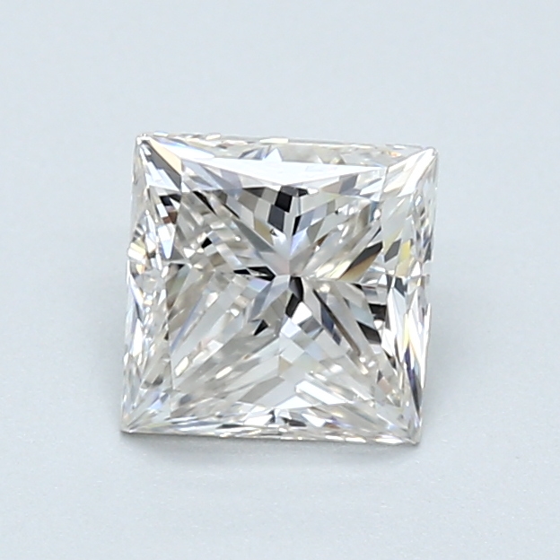 1 Carat Princess Cut Natural Diamond