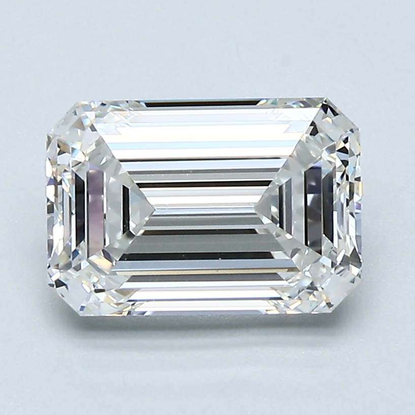 2.01 Carat Emerald Cut Natural Diamond