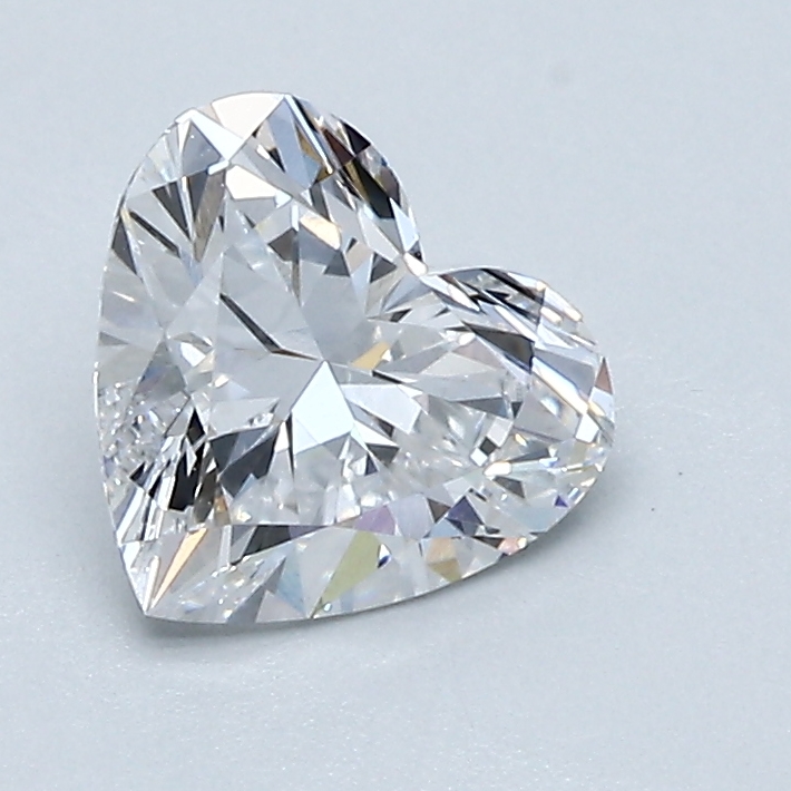 1.03 Carat Heart Cut Lab Diamond