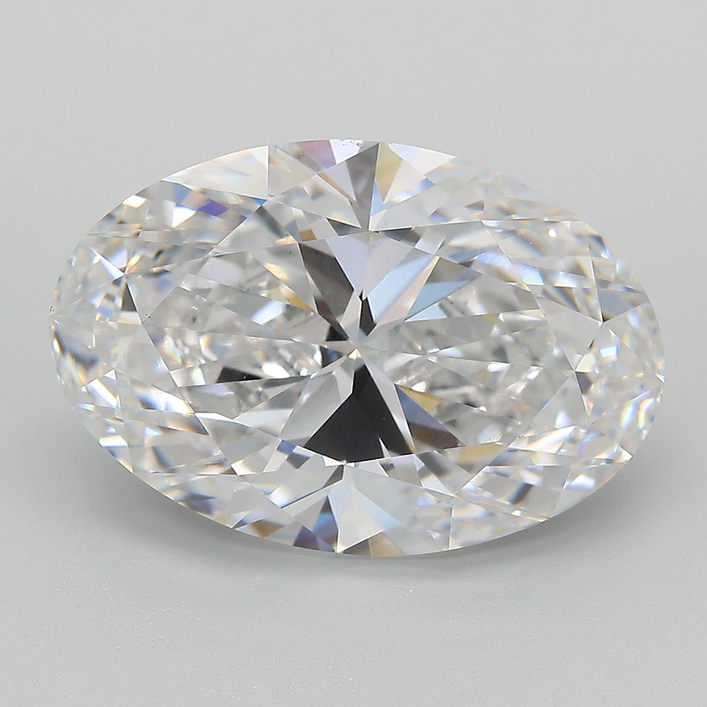 8.06 Carat Oval Cut Lab Diamond