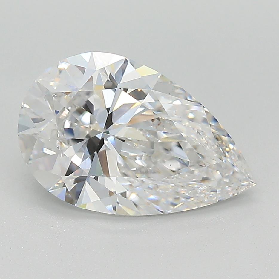 2.22 Carat Pear Cut Lab Diamond