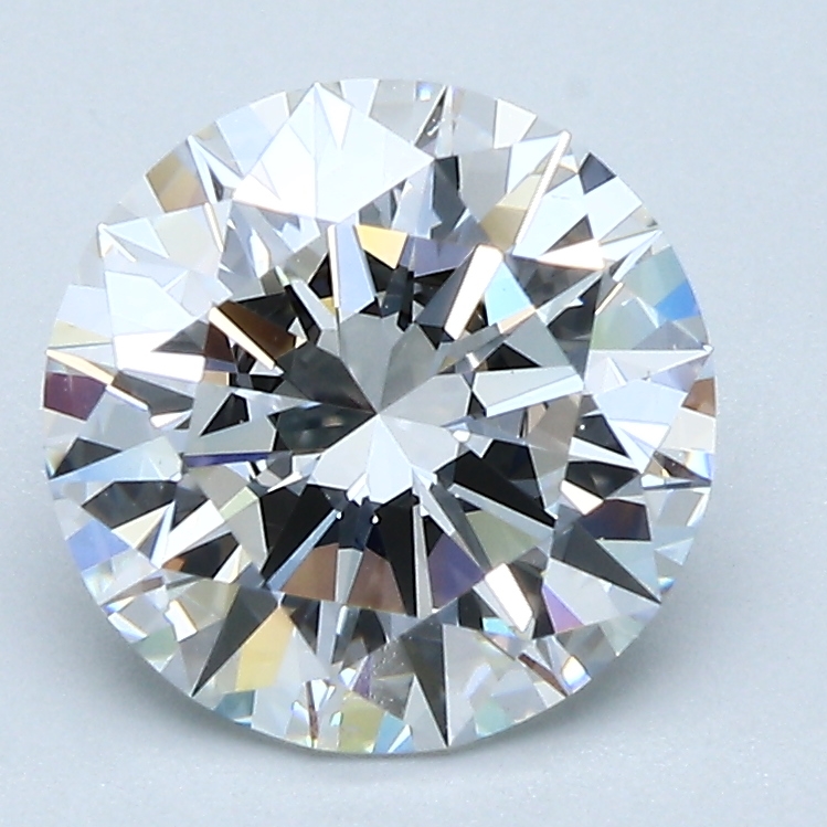 2.3 Carat Round Cut Natural Diamond