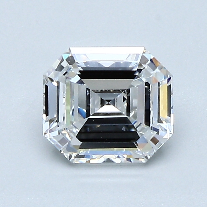 1 Carat Emerald Cut Natural Diamond