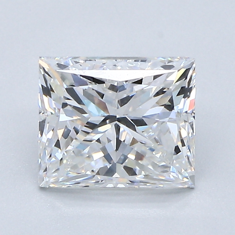 2.03 Carat Princess Cut Natural Diamond