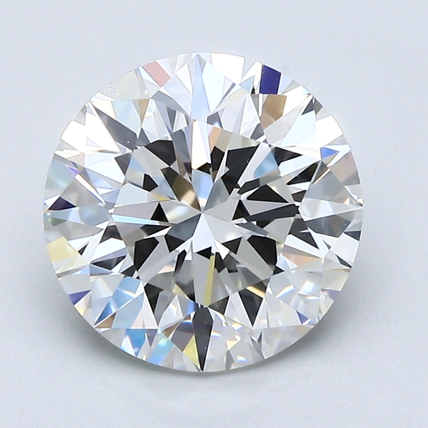 3.02 Carat Round Cut Natural Diamond