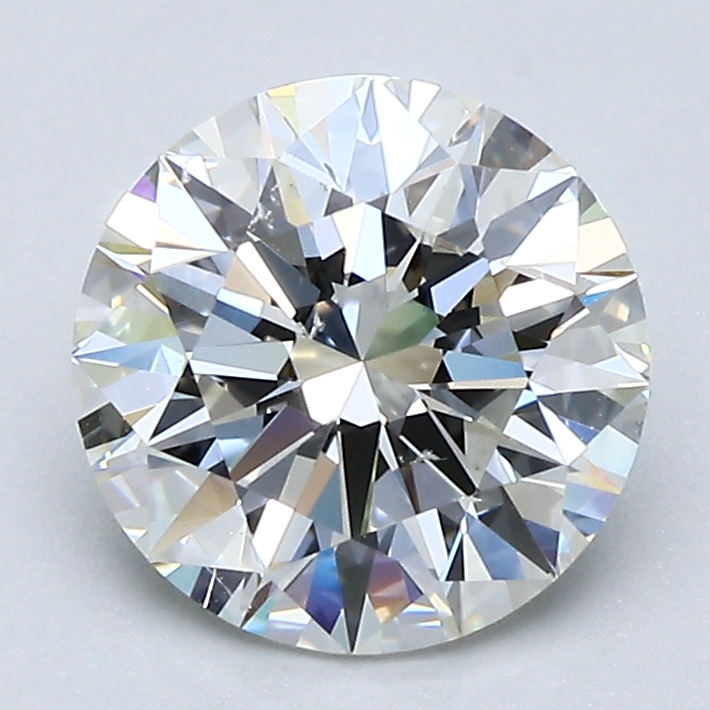 2 Carat Round Cut Natural Diamond