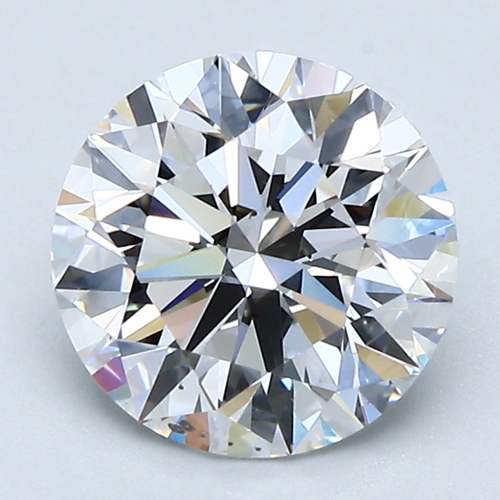 2.03 Carat Round Cut Natural Diamond