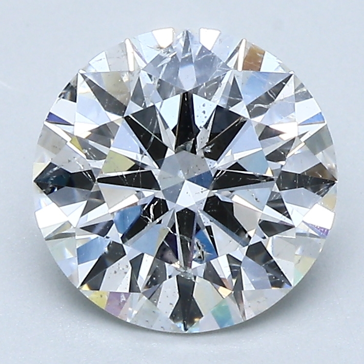 2.06 Carat Round Cut Natural Diamond