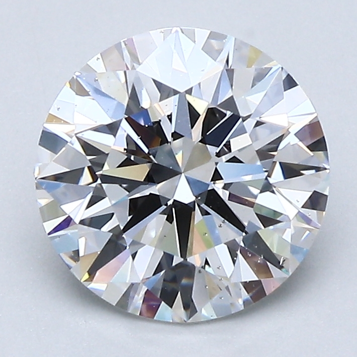 2.06 Carat Round Cut Natural Diamond