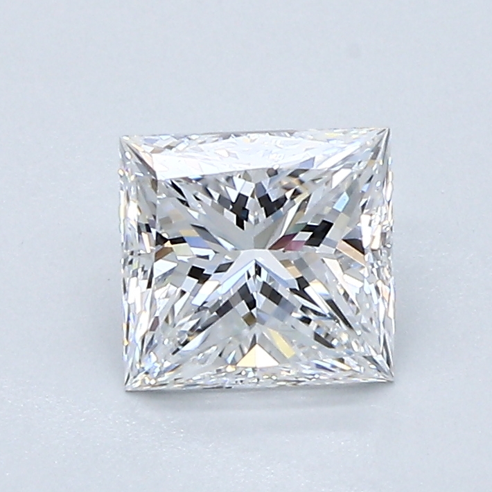 1 Carat Princess Cut Natural Diamond