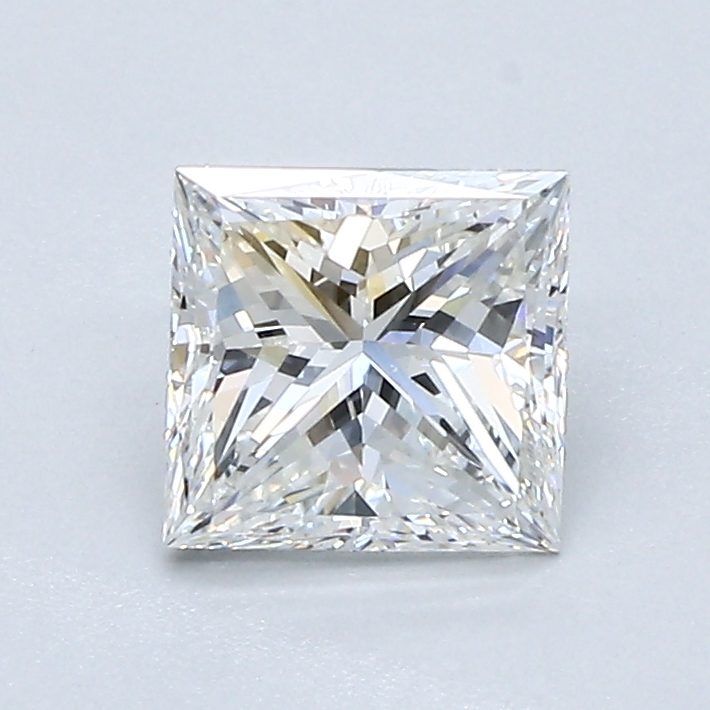 1 Carat Princess Cut Natural Diamond