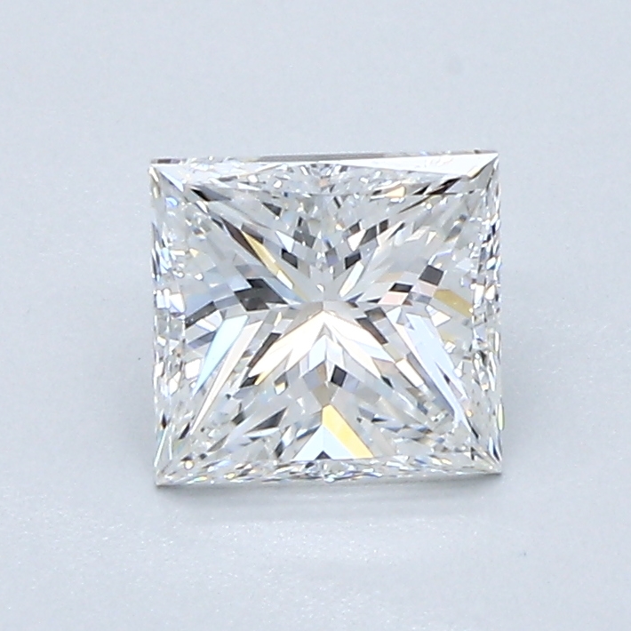 1 Carat Princess Cut Natural Diamond