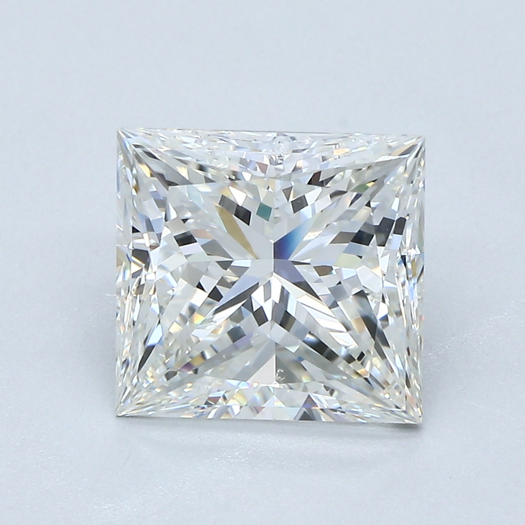 3.11 Carat Princess Cut Natural Diamond