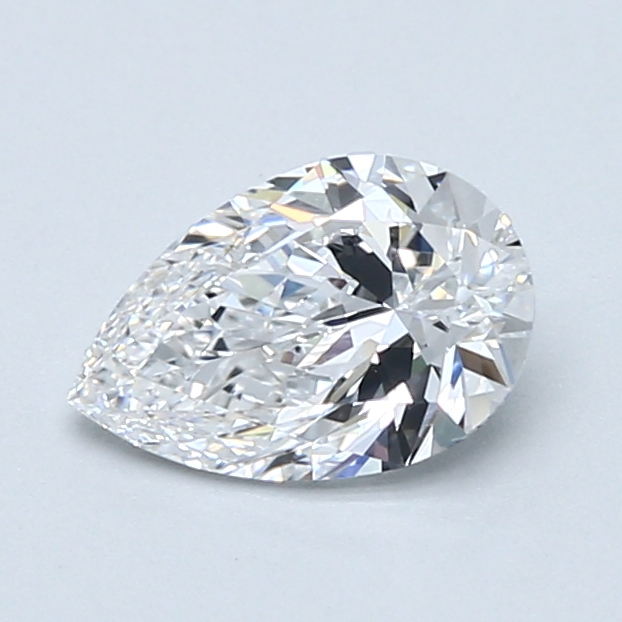 1 Carat Pear Cut Natural Diamond