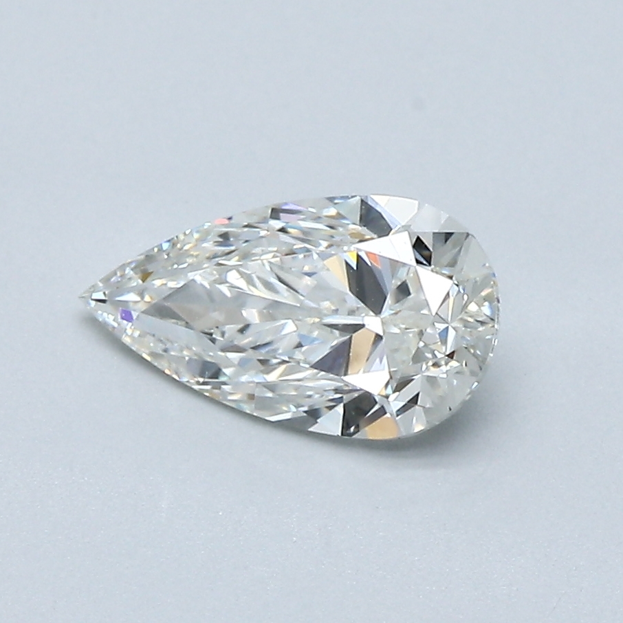 0.9 Carat Pear Cut Natural Diamond