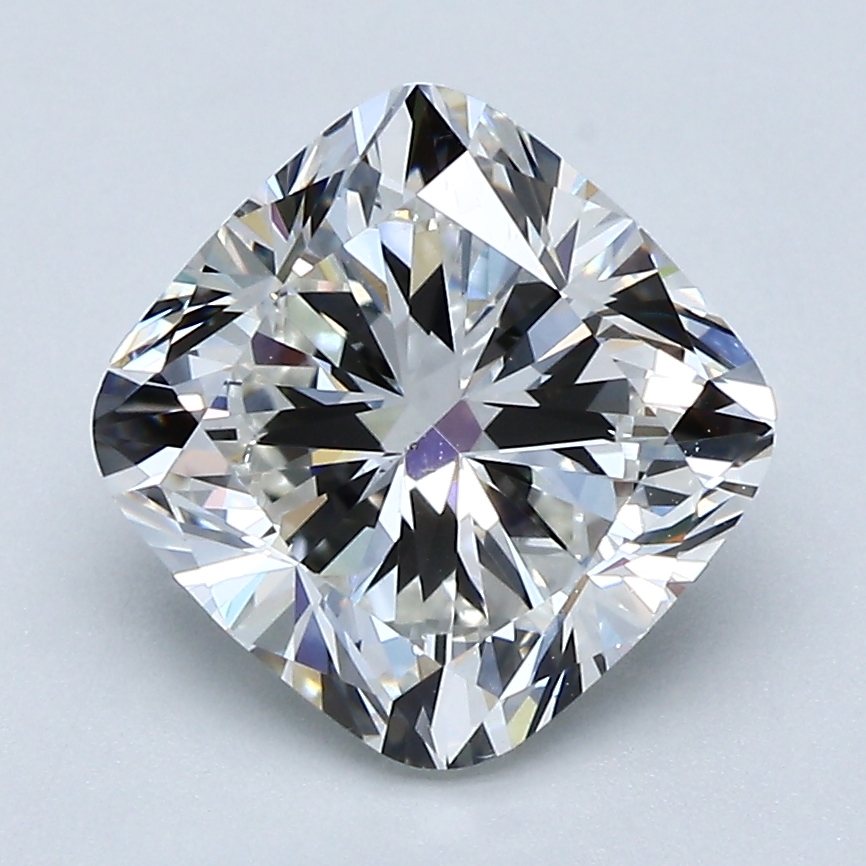 3.02 Carat Cushion Cut Natural Diamond