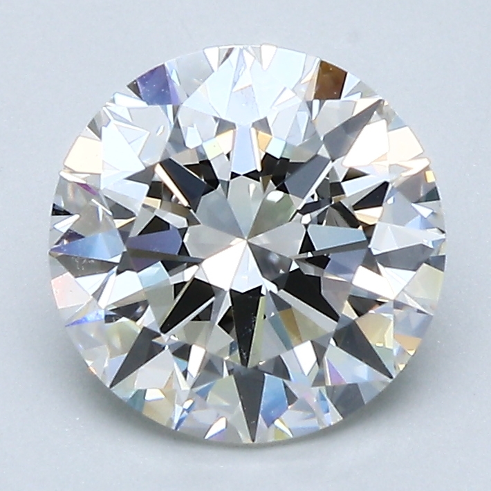 2.01 Carat Round Cut Natural Diamond