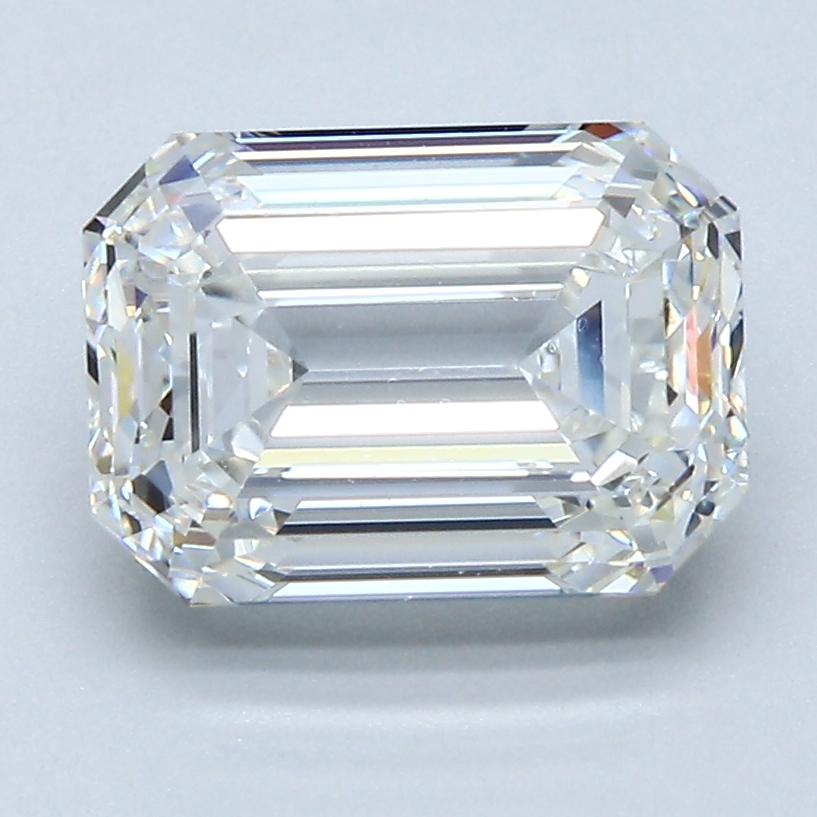 3.01 Carat Emerald Cut Natural Diamond