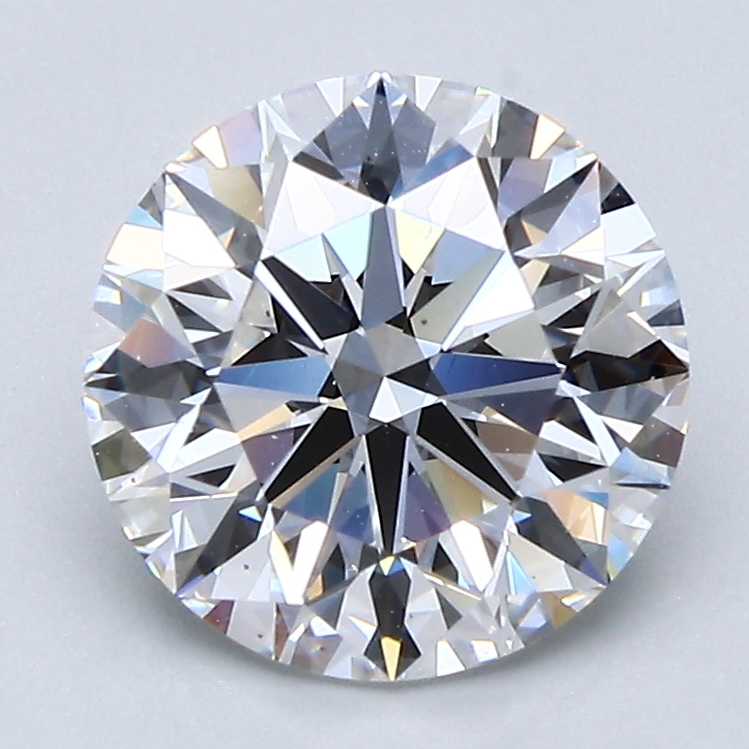 2.4 Carat Round Cut Natural Diamond