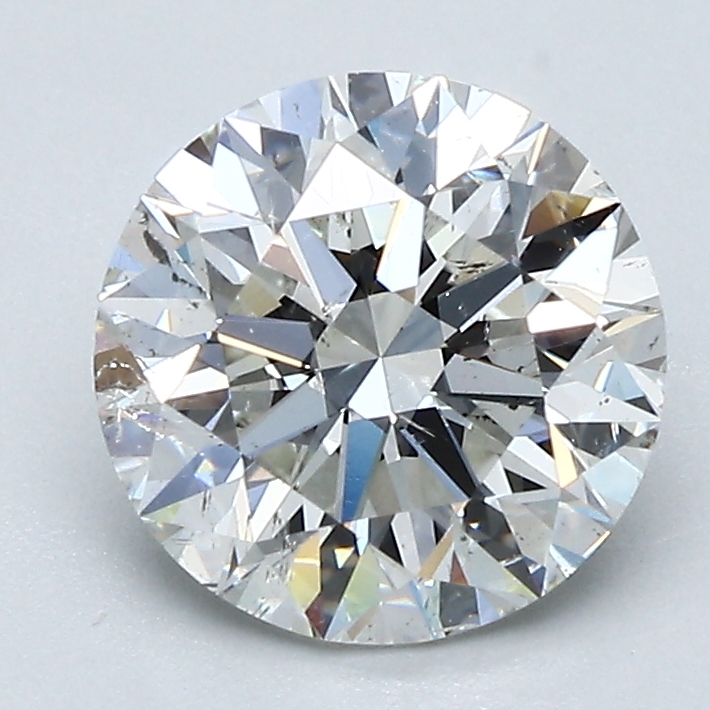 2.01 Carat Round Cut Natural Diamond