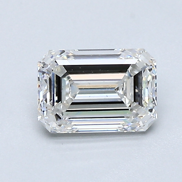 0.9 Carat Emerald Cut Natural Diamond